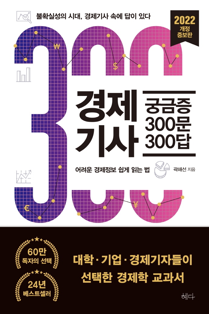 1. 경제기사 궁금증 300문 300답(2022) : 불확실성의 시대, 경제기사 속에 답이 있다